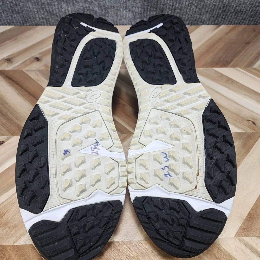 Asics Gel-Kayano Ace 2 Golf Shoes White Silver Spikeless Mens Size 14 1111A243